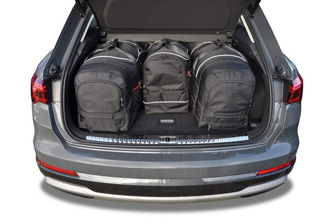 Audi Q3 2018+ Reisetaschen-Set 4-teilig Kofferraum-Wochenendtaschen Auto Autotaschen nach Maß