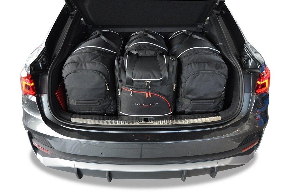 Audi Q3 Sportback 2019+ Reisetaschen-Set 4-teilig Kofferraum Auto  Maßgeschneidert Autotaschen –