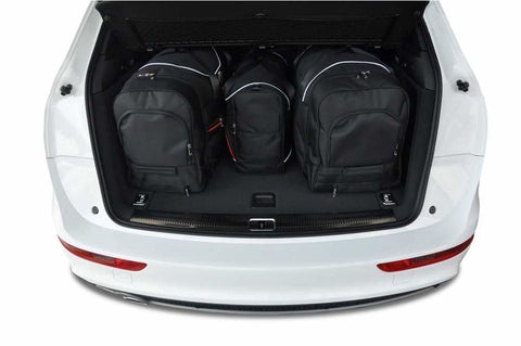 Audi Q5 2008-2016 Reisetaschen-Set 4-teilig Kofferraum-Wochenend-Taschen Auto nach Maß Auto-Tasche
