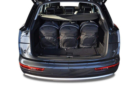 Audi Q5 2017+ Reisetaschen-Set 5-teilig Kofferraum Wochenendtaschen Auto Maßgeschneidert Autotasche
