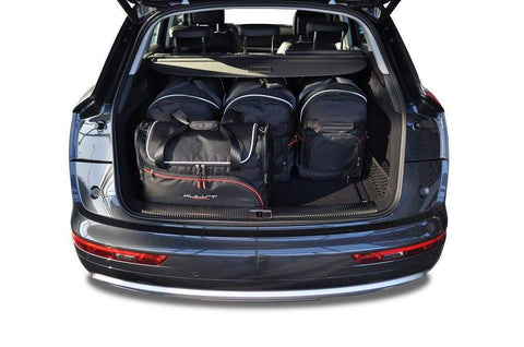 Audi Q5 2017+ Reisetaschen-Set 5-teilig Kofferraum Wochenendtaschen Auto Maßgeschneidert Autotasche