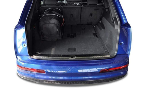 Audi Q7 2015+ Reisetaschen-Set 5-teilig Kofferraum Wochenendtaschen Auto Maßgeschneidert Autotasche
