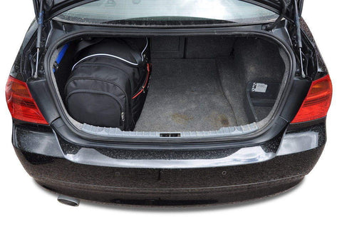 BMW 3 Serie Limousine 2004-2013 Reisetaschen-Set 4-tlg Kofferraum-Übernachtungstaschen Autotaschen