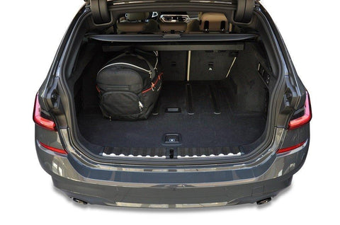 BMW 3 Serie Touring 2019+ Reisetaschen-Set 5-teilig Kofferraum Auto Zugeschnitten Autotaschen