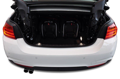 BMW 4 Serie Cabrio 2013+ Reisetaschen-Set 3-teiliger Kofferraum Übernachttaschen Auto nach Maß