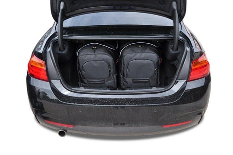 BMW 4 Serie Coupé 2013+ Reisetaschen-Set 4-teilig Kofferraum Wochenendtaschen Auto Maßgeschneidert