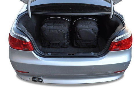 BMW 5 Serie Limousine 2003-2010 Reisetaschen-Set 4-tlg Kofferraum-Übernachtungstaschen Autotaschen