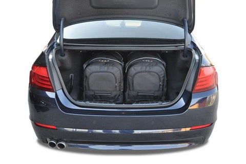 BMW 5 Serie Limousine 2010-2016 Reisetaschen-Set 4-teilig Kofferraum Maßgeschneidert Autotaschen