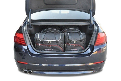 BMW 5 Serie Limousine 2010-2016 Reisetaschen-Set 4-teilig Kofferraum Maßgeschneidert Autotaschen