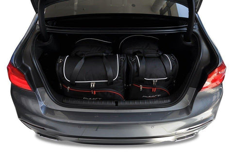 BMW 5 Serie Limousine 2016+ Reisetaschen-Set 4-teilig Kofferraum Auto Maßgeschneiderte Autotaschen