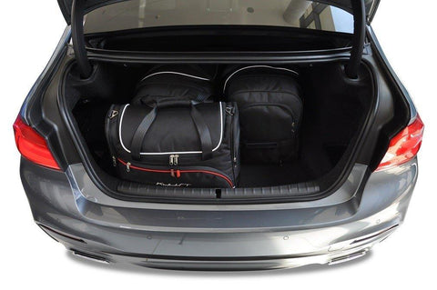 BMW 5 Serie Limousine 2016+ Reisetaschen-Set 4-teilig Kofferraum Auto Maßgeschneiderte Autotaschen