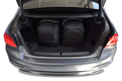 BMW 5 Serie Limousine 2016+ Reisetaschen-Set 4-teilig Kofferraum Auto Maßgeschneiderte Autotaschen