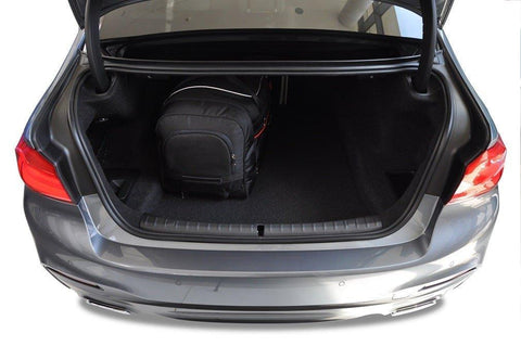 BMW 5 Serie Limousine 2016+ Reisetaschen-Set 4-teilig Kofferraum Auto Maßgeschneiderte Autotaschen