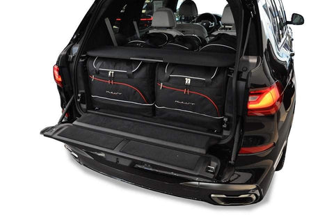 BMW X7 2019+ Reisetaschen-Set 5-teilig Kofferraum Wochenendtaschen Auto Autotaschen nach Maß