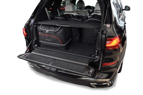 BMW X7 2019+ Reisetaschen-Set 5-teilig Kofferraum Wochenendtaschen Auto Autotaschen nach Maß