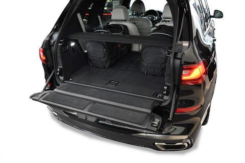 BMW X7 2019+ Reisetaschen-Set 5-teilig Kofferraum Wochenendtaschen Auto Autotaschen nach Maß