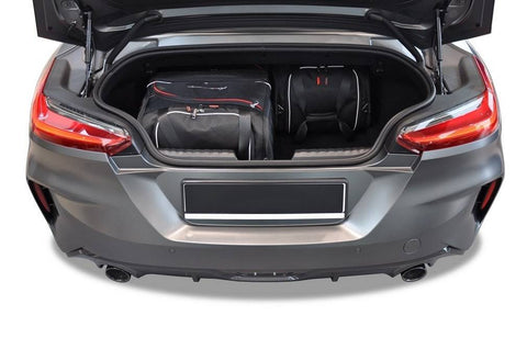 BMW Z4 2018+ Reisetaschen-Set 4-teilig Kofferraum-Wochenendtaschen Auto Maßgeschneidert Autotaschen