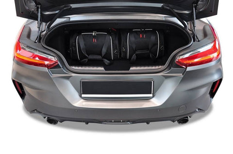 BMW Z4 2018+ Reisetaschen-Set 4-teilig Kofferraum-Wochenendtaschen Auto Maßgeschneidert Autotaschen