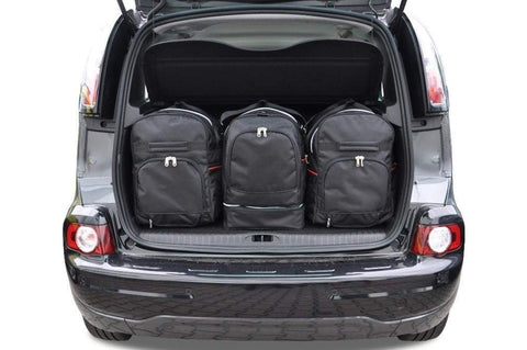 Citroën C3 Picasso 2008-2017 Reisetaschen-Set 3-tg Kofferraum-Übernachtungstaschen Auto-Autotaschen