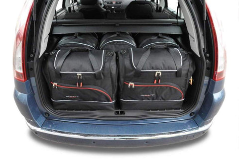 Citroën C4 Grand Picasso 2006-2013 Reisetaschen-Set 5-teilig Kofferraum-Wochenendtaschen Autotasche