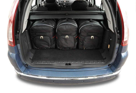 Citroën C4 Grand Picasso 2006-2013 Reisetaschen-Set 5-teilig Kofferraum-Wochenendtaschen Autotasche