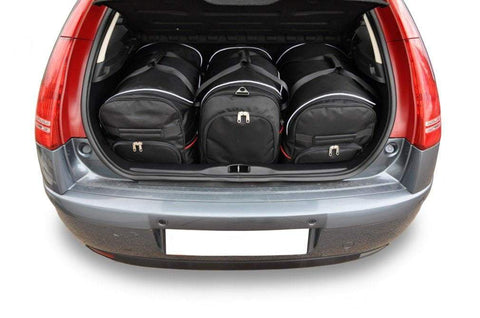 Citroën C4 Hatchback 2004-2010 Reisetaschen-Set 3-tlg Kofferraumkoffer Übernachttaschen Autotaschen