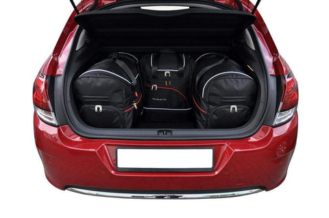 Citroën C4 Hatchback 2010-2017 Reisetaschen-Set 4-teilig Kofferraum Maßgeschneidert Autotaschen