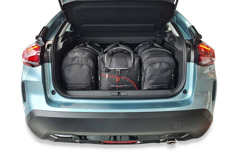 Reisetaschen-Set für CITROEN C4 SUV 2020+ mit 30% mehr Stauraum! Perfekt zugeschnitten, 4-teiliges Set inklusive kostenlosem Versand & 1 Jahr Garantie. Jetzt bestellen!