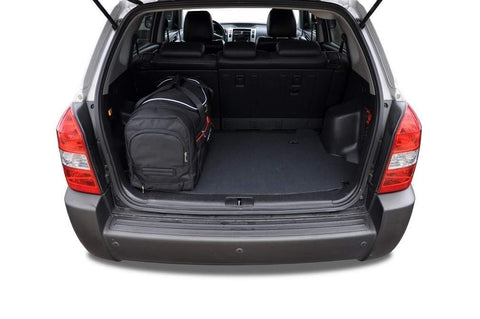 Hyundai Tucson 2004-2010 Reisetaschen-Set 4-teilig Kofferraum Wochenendtaschen Auto Maßgeschneidert