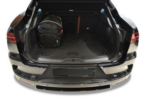 Jaguar I-PACE 2018+ Reisetaschen-Set 5-teilig Kofferraum Auto Maßgeschneidert Autotaschen