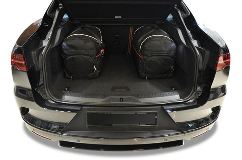 Jaguar I-PACE 2018+ Reisetaschen-Set 5-teilig Kofferraum Auto Maßgeschneidert Autotaschen