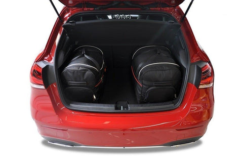 Mercedes-Benz A-Klasse Hatchback 2018+ Reistassen Set 4-delig Übernachtungstaschen Autotaschen