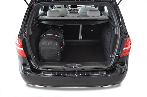 Mercedes-Benz B-Klasse 2011-2018 Reisetaschen-Set 4-teilig Kofferraum-Autotaschen nach Maß