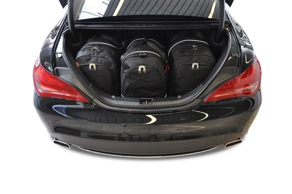 Mercedes-Benz CLA Coupé 2013-2018 Reisetaschen-Set 4-teilig Kofferraum  Maßgeschneidert Autotaschen –