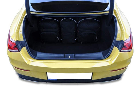 Mercedes-Benz CLA Coupé 2019+ Reisetaschen-Set 5-teilig Kofferraum Auto Maßgeschneidert Autotaschen