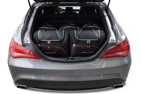 Mercedes-Benz CLA Shooting Brake 2015-2018 Reisetaschen-Set 5-teilig Kofferraum Autotaschen