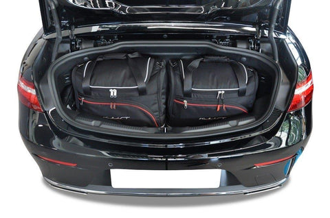 Mercedes-Benz E-Klasse Cabrio 2017+ Reisetaschen-Set 4-teilig Kofferraum-Autotaschen nach Maß
