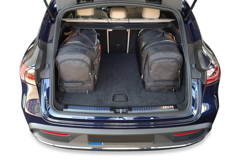 Mercedes-Benz EQC 2019+ Reisetaschen-Set 4-teilig Kofferraum Auto Maßgeschneidert Autotaschen