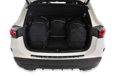 Mercedes-Benz GLA 2020+ Reisetaschen-Set 4-teilig Kofferraum-Wochenendtaschen Auto Maßgeschneidert