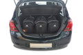 Opel Corsa 2014-2019 Reisetaschen-Set 3-tlg. Kofferraum-Übernachtungstaschen Auto Maßgeschneidert