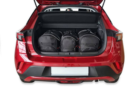 3-teiliges Reisetaschen-Set für OPEL MOKKA & MOKKA E 2020+ mit 30% mehr Stauraum, 3 hochwertigen Taschen, kostenlosem Versand & 3 Jahre Garantie.