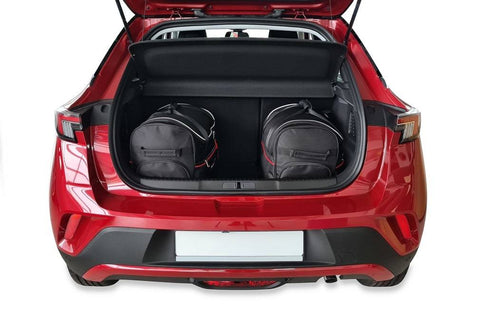 3-teiliges Reisetaschen-Set für OPEL MOKKA & MOKKA E 2020+ mit 30% mehr Stauraum, 3 hochwertigen Taschen, kostenlosem Versand & 3 Jahre Garantie.