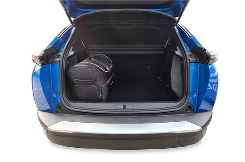 -teiliges Reisetaschen-Set für PEUGEOT E-2008 2019+ mit 30% mehr Stauraum, 3 hochwertigen Trolleys, kostenlosem Versand & 3 Jahre Garantie.