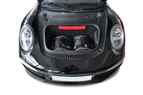 Porsche 911 Carrera 4 2012-2015 Reisetaschen-Set 2-teiliger Kofferraum Auto Maßgeschneidert Autotasche