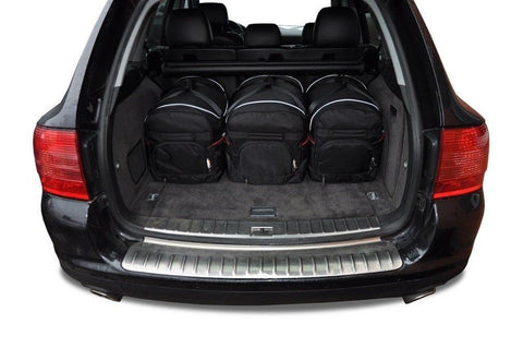 Porsche Cayenne 2002-2010 Reisetaschen-Set 5-teilig Kofferraum Wochenend Auto-Taschen nach Maß