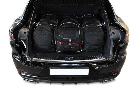 Porsche Cayenne Coupé 2019+ Reisetaschen-Set 4-teilig Kofferraum Auto Maßgeschneiderte Autotaschen