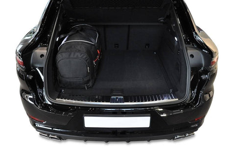 Porsche Cayenne Coupé 2019+ Reisetaschen-Set 4-teilig Kofferraum Auto Maßgeschneiderte Autotaschen