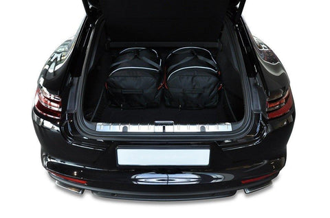 Porsche Panamera 2016+ Reisetaschen-Set 4-teilig Kofferraum Auto Maßgeschneidert Autotaschen