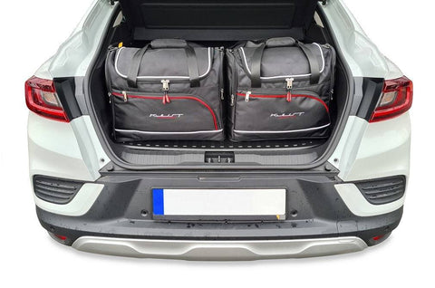 Perfekt passendes 4-teiliges Reisetaschen-Set für RENAULT ARKANA HYBRID 2021+ mit 30% mehr Stauraum, kostenlosem Versand & 3 Jahren Garantie.