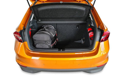 Reisetaschen-Set für SKODA FABIA HATCHBACK 2021+, 30% mehr Stauraum, 2 Trolleys, 1 Sporttasche, kostenloser Versand, 3 Jahre Garantie.